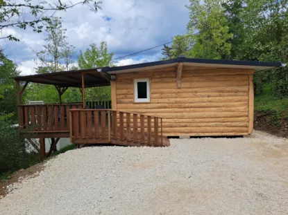 Chalet L5 - En Fuste De Bois 35 M² / 2 Chambres - Terrasse Couverte