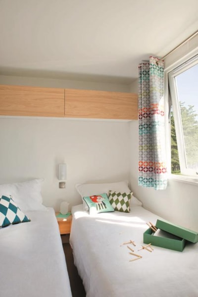 Mobile home O'hara Confort 25 m² - 2 bedrooms + sheltered terrace + TV