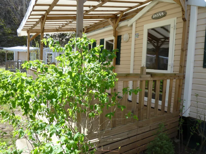 Mobil-Home Mercure Confort 28M² - 2 Chambres + Terrasse Couverte