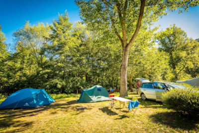 Comfort package80-100m² : tent, caravan or motorhome, electricity