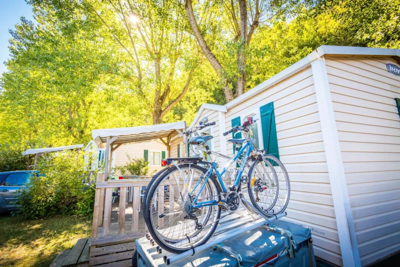 Mobil-Home Mercure Confort 28M² - 2 Chambres + Terrasse Couverte