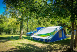 Emplacement - Forfait Ready To Camp : Tente Équipée Avec Électricité - Flower Camping Le Pont du Tarn
