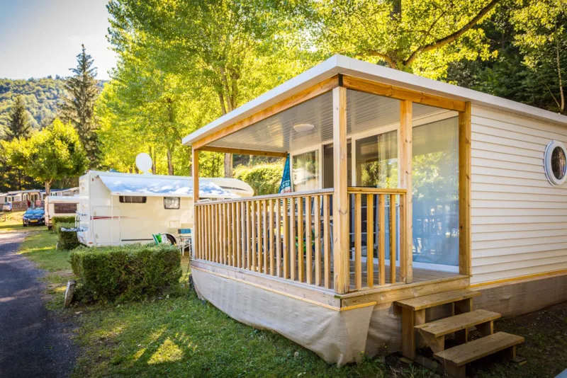 Mobil-Home O'hara Confort 25 M² - 2 Chambres + Terrasse Couverte + Tv