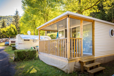 Mobile home O'hara Confort 25 m² - 2 bedrooms + sheltered terrace + TV