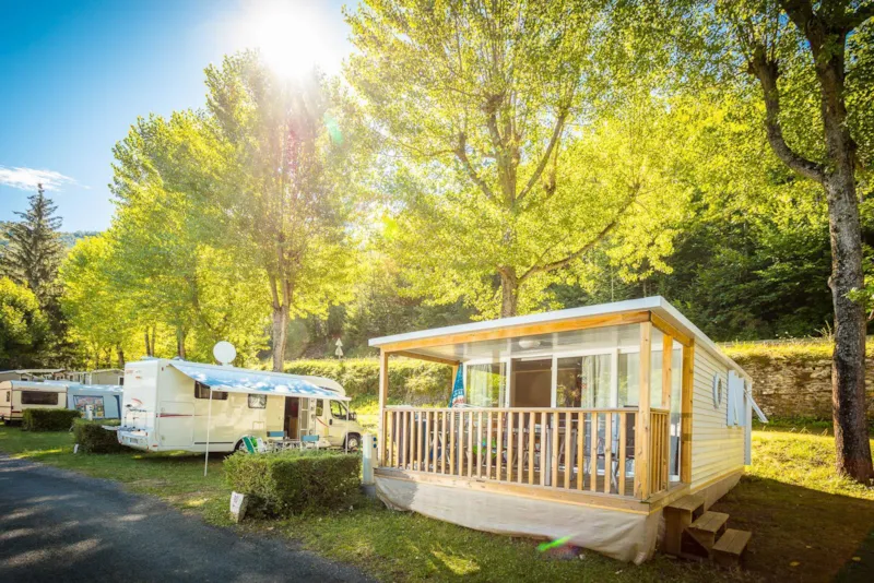 Mobil-Home O'hara Confort 25 M² - 2 Chambres + Terrasse Couverte + Tv