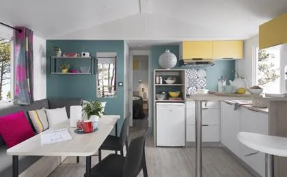 Mobil-Home Louisiane Confort 26 M² - 2 Chambres + Terrasse Couverte + Tv