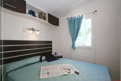Mobile home Orchidée Grand Confort 35m² - 2 bedrooms + sheltered terrace + CLIM + TV + LV