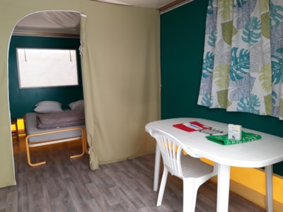 Canvas bungalow Pagan Standard 25m² - 2 bedrooms - with private facilities