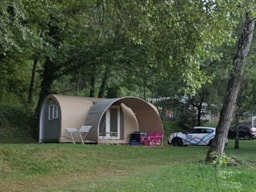 Mietunterkunft - Coco Sweet 16M² - 2 Zimmer (Ohne Sanitäranlagen) - Tarnblick - Flower Camping Le Pont du Tarn