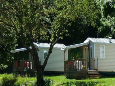 Mobile home Astria Standard 16 m² - 1 bedroom + sheltered terrace + TV