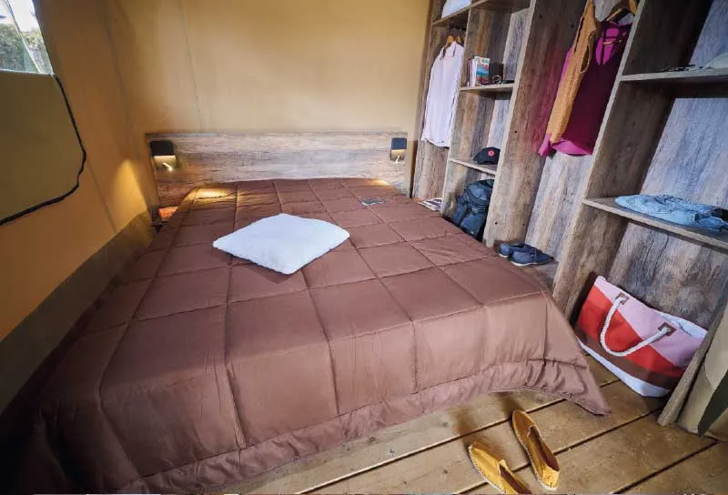 Lodge Kenya Evasion Confort 34M² - 2 Chambres 2/5 Personnes (Avec Sanitaires) + Terrasse