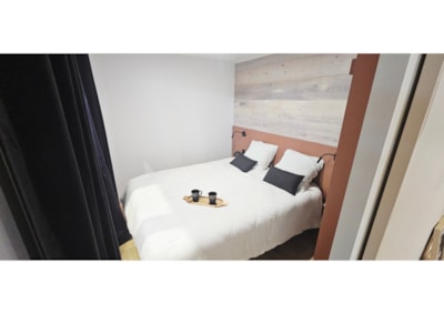 NEW// Mobile home Oasis Premium 35m² - 2 bedrooms + Covered terrace + LV + TV + Clim + Plancha