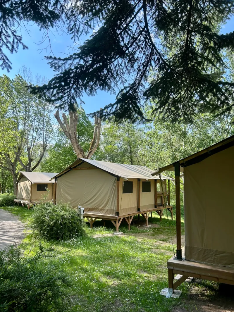 Lodge Kenya Evasion Confort 34M² - 2 Chambres 2/5 Personnes (Avec Sanitaires) + Terrasse