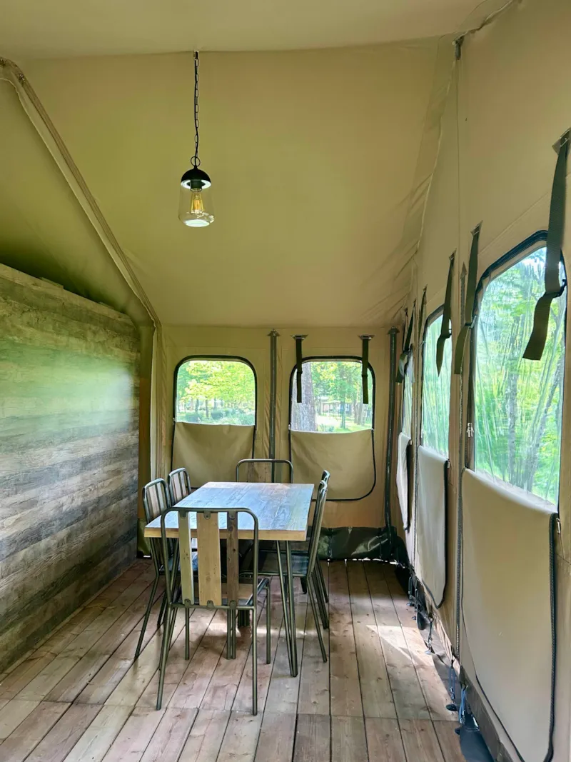 Lodge Kenya Evasion Confort 34M² - 2 Chambres 2/5 Personnes (Avec Sanitaires) + Terrasse