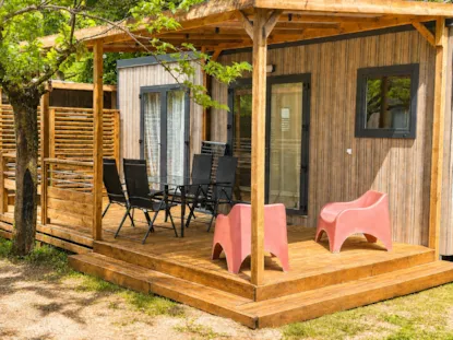 Nuovo// Casa Mobile Oasis Premium 35M² - 2 Camere Da Letto + Terrazza Coperta + Lv + Tv + Aria Condizionata + Plancha