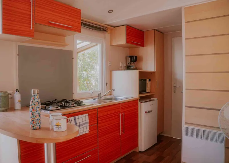 Mobil-Home Mercure Confort 28M² - 2 Chambres + Terrasse Couverte