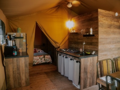 Lodge Kenya Evasion Confort 34m² - 2 rooms 2/5 people (with bathroom) + terrace