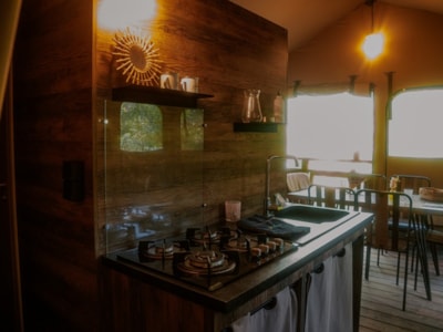 Lodge Kenya Evasion Confort 34m² - 2 rooms 2/5 people (with bathroom) + terrace