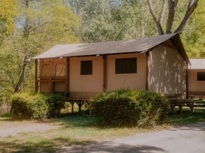 Lodge Kenya Evasion Confort 34M² - 2 Chambres 2/5 Personnes (Avec Sanitaires) + Terrasse