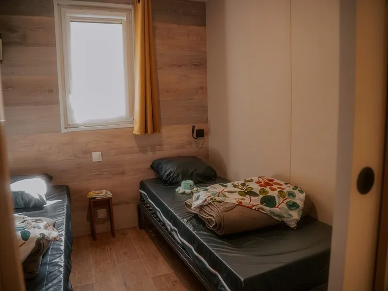 New// Mobil-Home Oasis Premium 35M² - 2 Chambres + Terrasse Couverte + Lv + Tv + Clim + Plancha