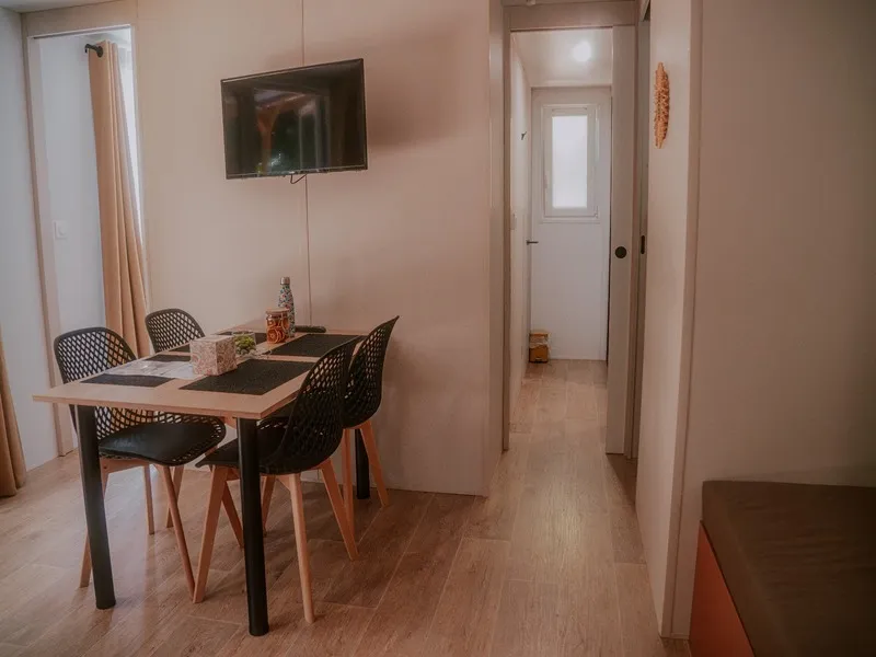 New// Mobil-Home Oasis Premium 35M² - 2 Chambres + Terrasse Couverte + Lv + Tv + Clim + Plancha