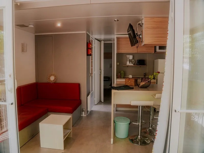 Mobil-Home O'hara Confort 25 M² - 2 Chambres + Terrasse Couverte + Tv