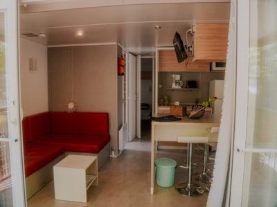 Mobile home O'hara Confort 25 m² - 2 bedrooms + sheltered terrace + TV