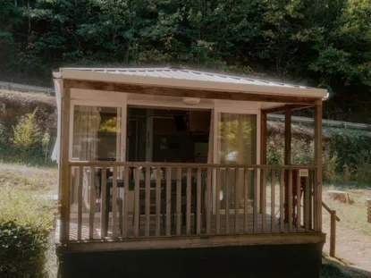Mobil-Home O'hara Confort 25 M² - 2 Chambres + Terrasse Couverte + Tv