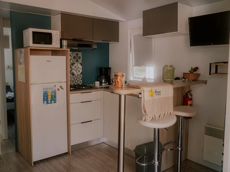 Mobil-Home Louisiane Confort 26 M² - 2 Chambres + Terrasse Couverte + Tv