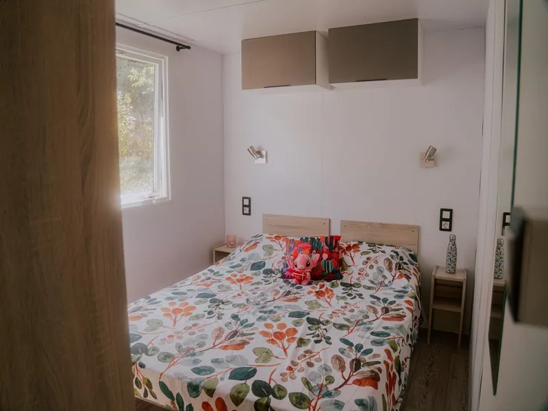 Mobil-Home Louisiane Confort 26 M² - 2 Chambres + Terrasse Couverte + Tv
