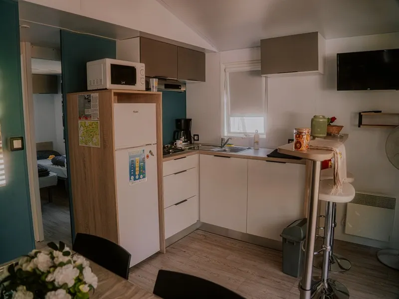 Mobil-Home Louisiane Confort 26 M² - 2 Chambres + Terrasse Couverte + Tv