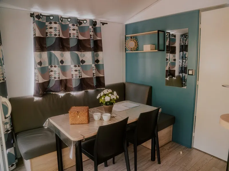 Mobil-Home Louisiane Confort 26 M² - 2 Chambres + Terrasse Couverte + Tv