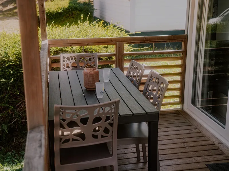 Mobil-Home Louisiane Confort 26 M² - 2 Chambres + Terrasse Couverte + Tv