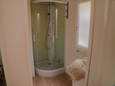 Mobile home Orchidée Grand Confort 35m² - 2 bedrooms + sheltered terrace + CLIM + TV + LV