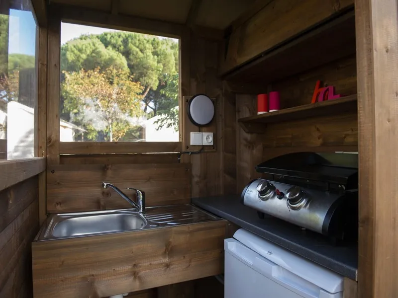 Forfait Freecamp Original : Sanitaire Privatif Et Coin Cuisine