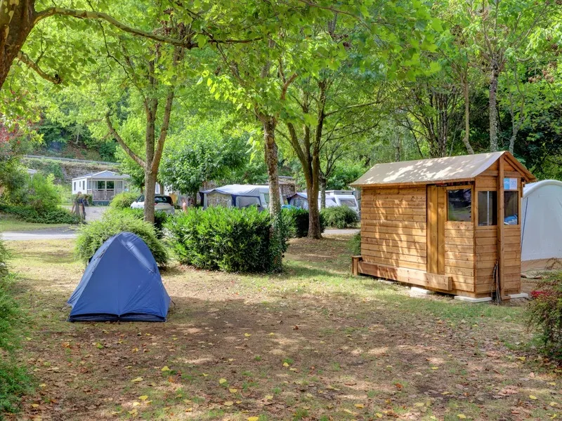 Emplacement - Forfait Freecamp Original : Sanitaire Privatif Et Coin Cuisine - Flower Camping Le Pont du Tarn