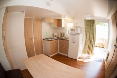 ECO Mobil home 3 bedrooms MAGDALENA (+ 10 years) 29m² + Semi-covered terrace — 2