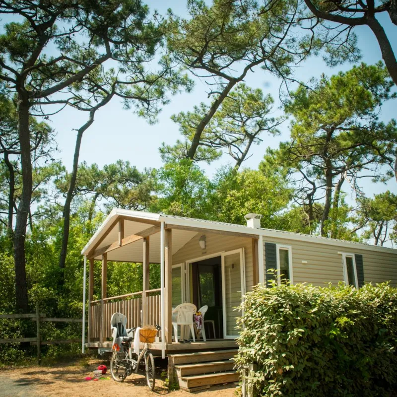Eco Mobil Home 2Ch. Ludisia (De + 10 Ans) 24 M²  + Terrasse Semi-Couverte