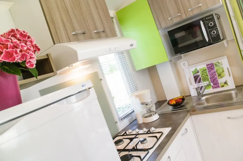 Eco Mobil Home 2Ch. Ludisia (De + 10 Ans) 24 M²  + Terrasse Semi-Couverte