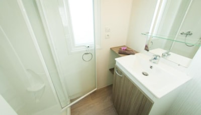 ECO Mobile home 2 bedrooms  LUDISIA  (+10 years) 24 m²  + Half-covered terrace — 6