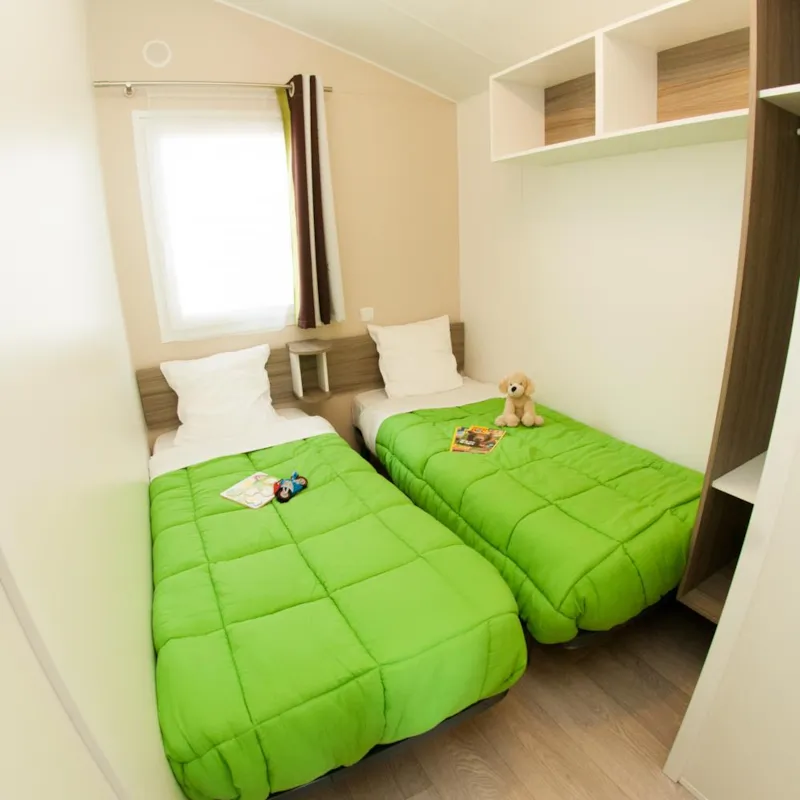 Eco Mobil Home 2Ch. Ludisia (De + 10 Ans) 24 M²  + Terrasse Semi-Couverte