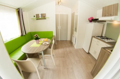 ECO Mobile home 2 bedrooms  LUDISIA  (+10 years) 24 m²  + Half-covered terrace — 5