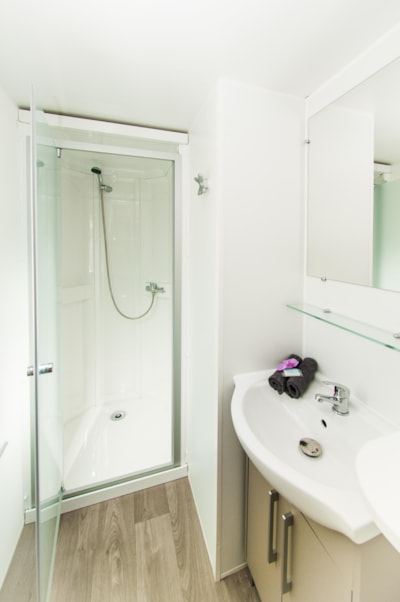 ECO Mobile home 2 bedrooms CORDOVA (2015) 27 m² + semi-covered terrace — 9