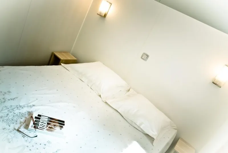 Confort Mobil Home 2Ch. Calypso (2016) 28M² + Terrasse Semi-Couverte