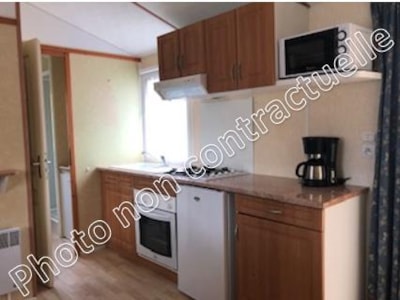ECO Mobile home 2 bedrooms CELENIA (+ 10 years) 25m² + Half-covered terrace — 2