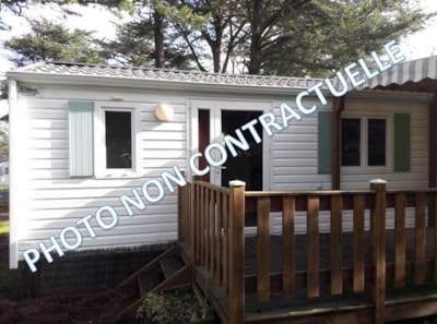ECO Mobile home 2 bedrooms CELENIA (+ 10 years) 25m² + Half-covered terrace — 1