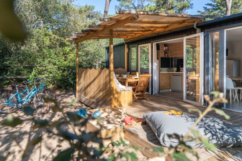 Premium Mobil Home 3 Ch. Ocean (2023) 40M² + Terrasse Semi-Couverte