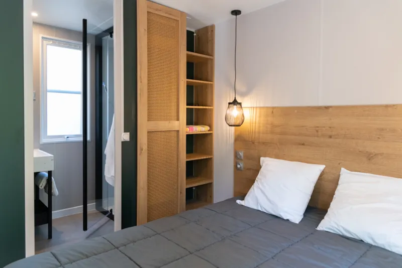 Premium Mobil Home 3 Ch. Ocean (2023) 40M² + Terrasse Semi-Couverte