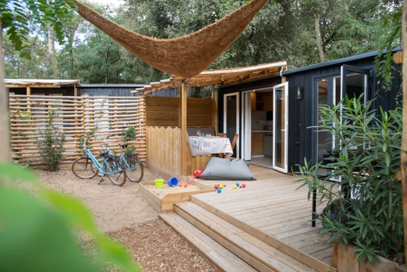 Premium Mobil Home 2Ch. Galet (2023) 31M² + Terrasse Semi-Couverte