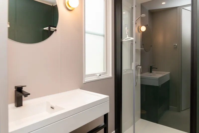 Premium Mobil Home 2Ch. Galet (2023) 31M² + Terrasse Semi-Couverte